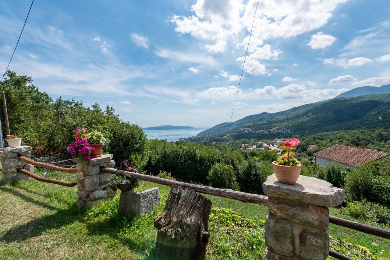 Sea View Apartment With Garden Near Opatija Veprinac Exterior foto