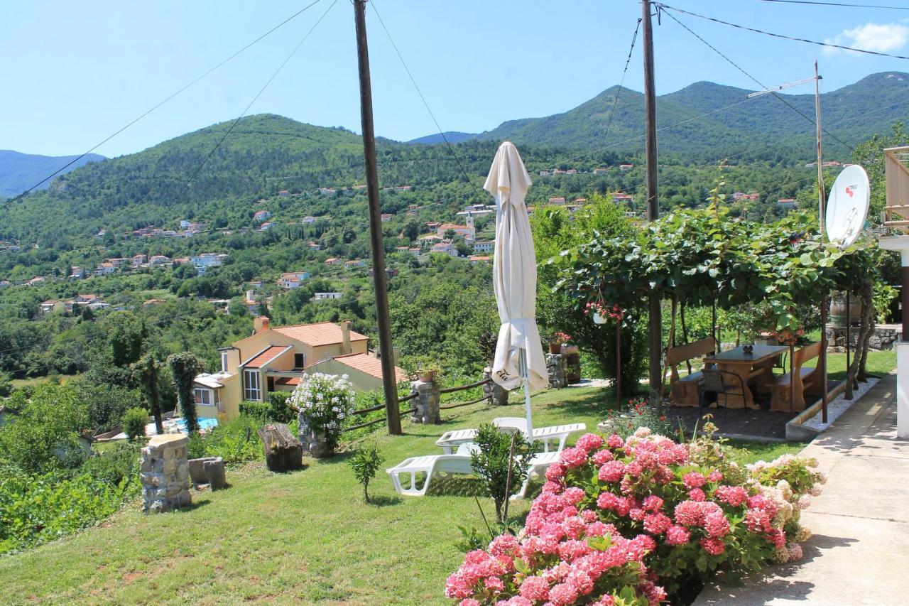 Sea View Apartment With Garden Near Opatija Veprinac Exterior foto
